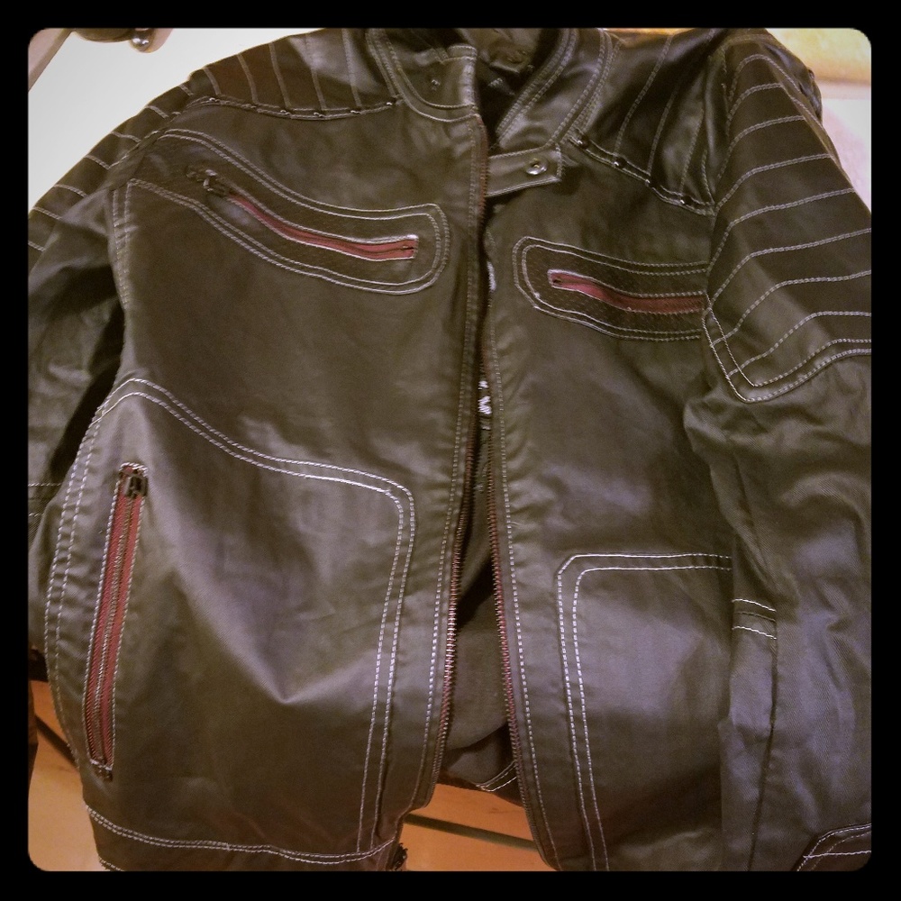 Affliction American customs midnight rider jacket
